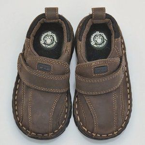 Like New Buster Brown Brown Leather Shoes Sneakers Toddler Boys Size 5